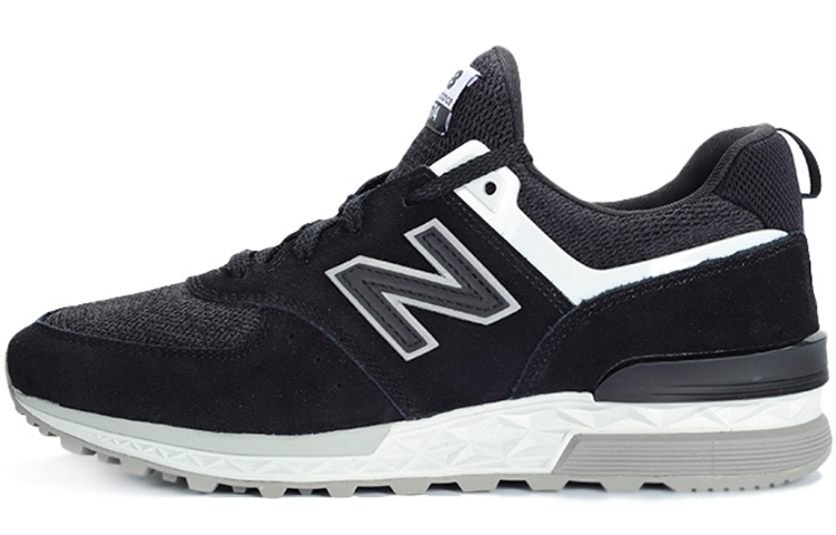 Спортивные кроссовки New Balance NB 574 Unisex, черный/серый/белый цена и фото