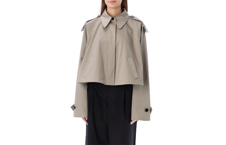 

Куртка женская серая Mm6 Maison Margiela