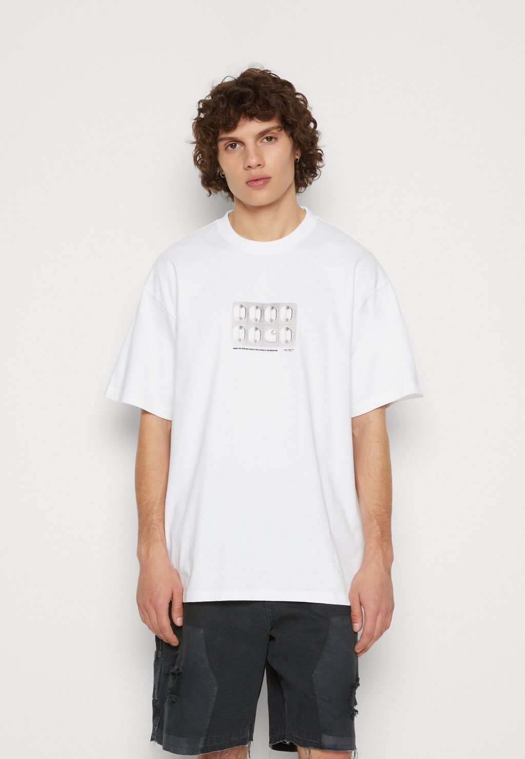 

Футболка с принтом Carhartt WIP, белый