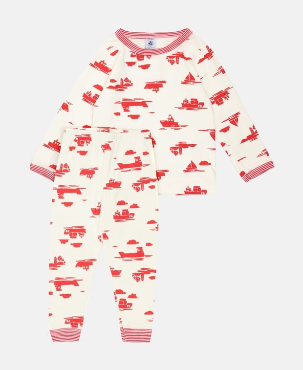 

Пижама Petit Bateau, белый