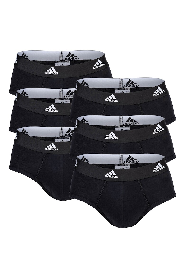 

Трусы OG с логотипом на талии — 6 пар Adidas, черный