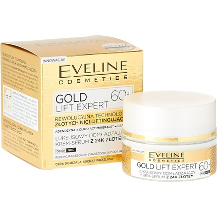Gold Lift Expert дневной/ночной крем 60+ 50мл, Eveline Cosmetics