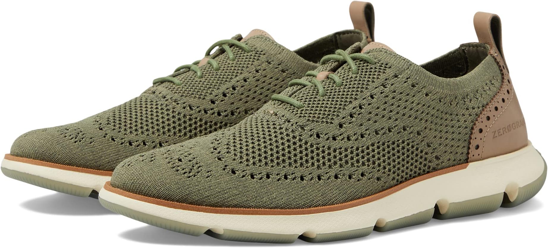 

Кроссовки 4.Zerogrand Stitchlite Oxford Cole Haan, цвет Tea Leaf/Oil Green