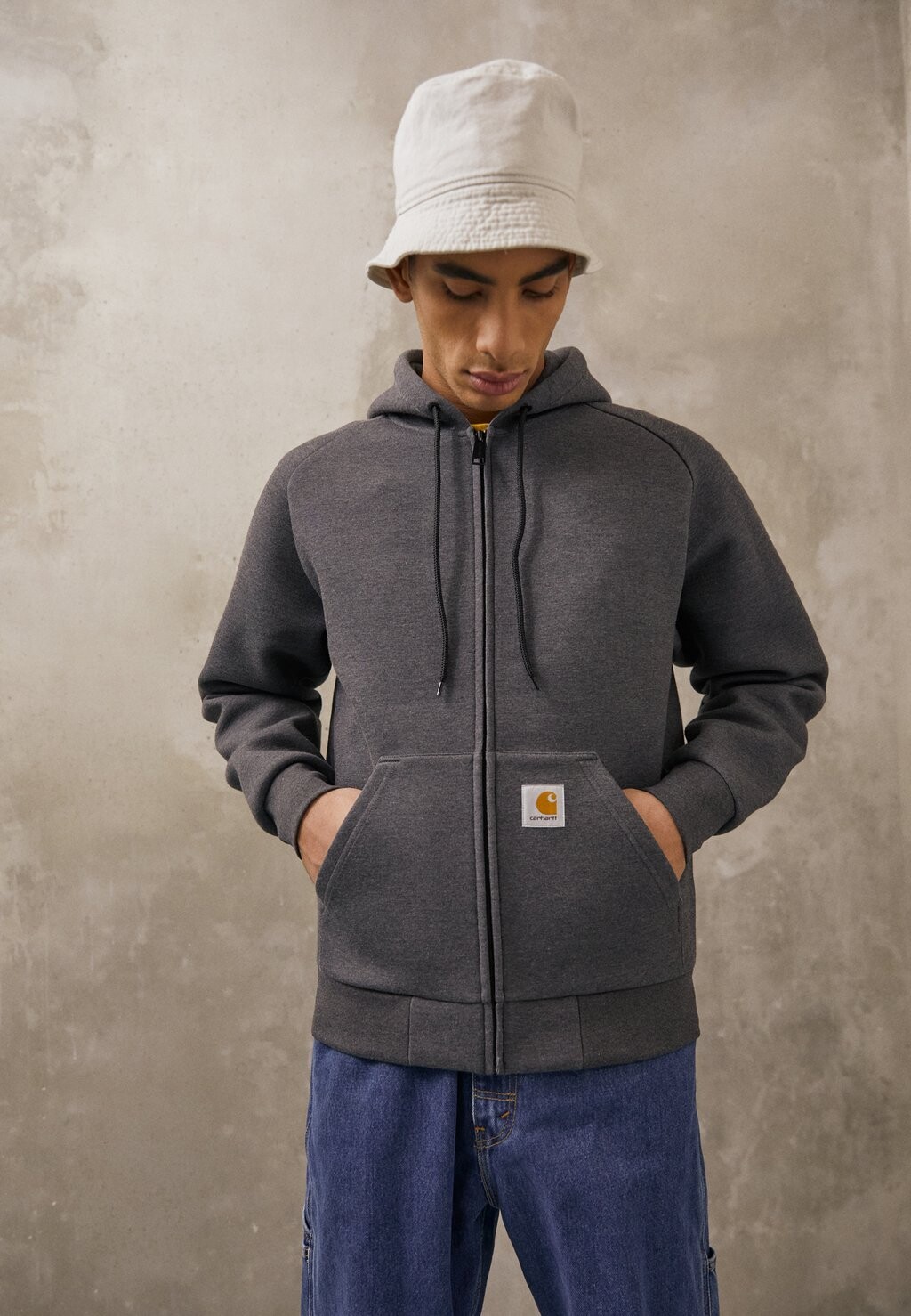 

Толстовка на молнии Carhartt WIP, черный