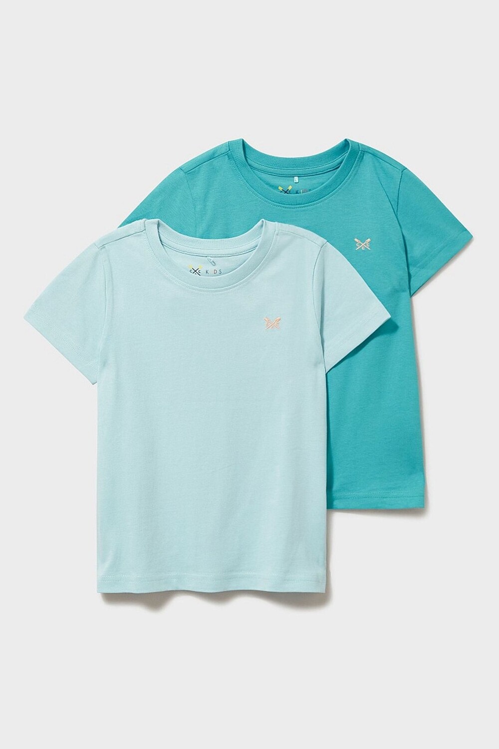 

Зеленая хлопковая футболка в повседневном стиле Crew Clothing Company, зеленый