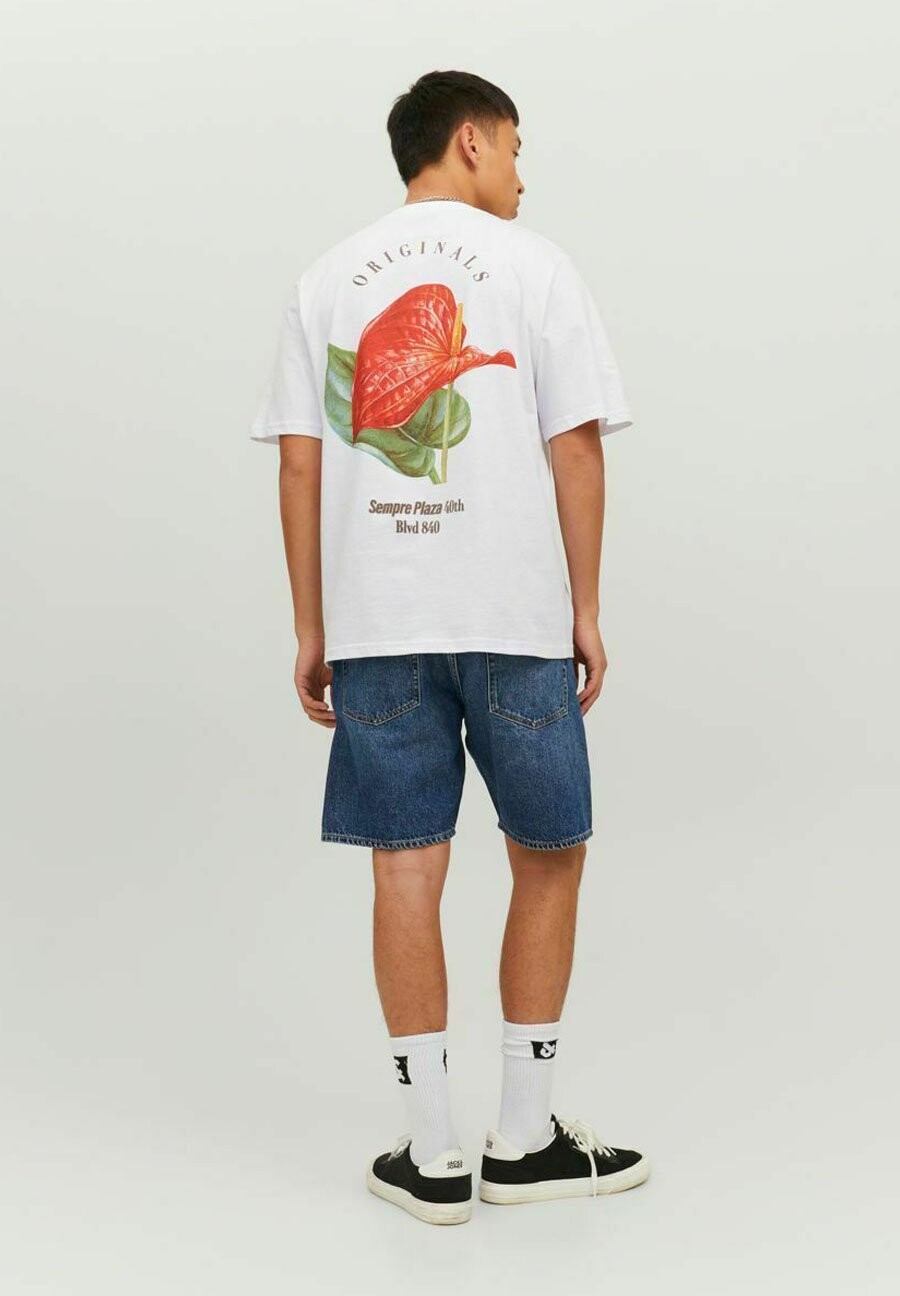 

Футболка с принтом Jack & Jones, белый
