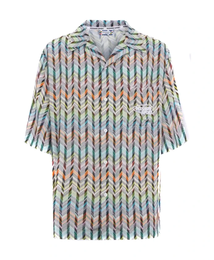 

Рубашка с коротким рукавом для мужчин Missoni, мультиколор