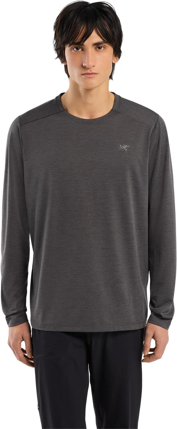 

Cormac Crew с длинным рукавом Arc'teryx, цвет Black Heather
