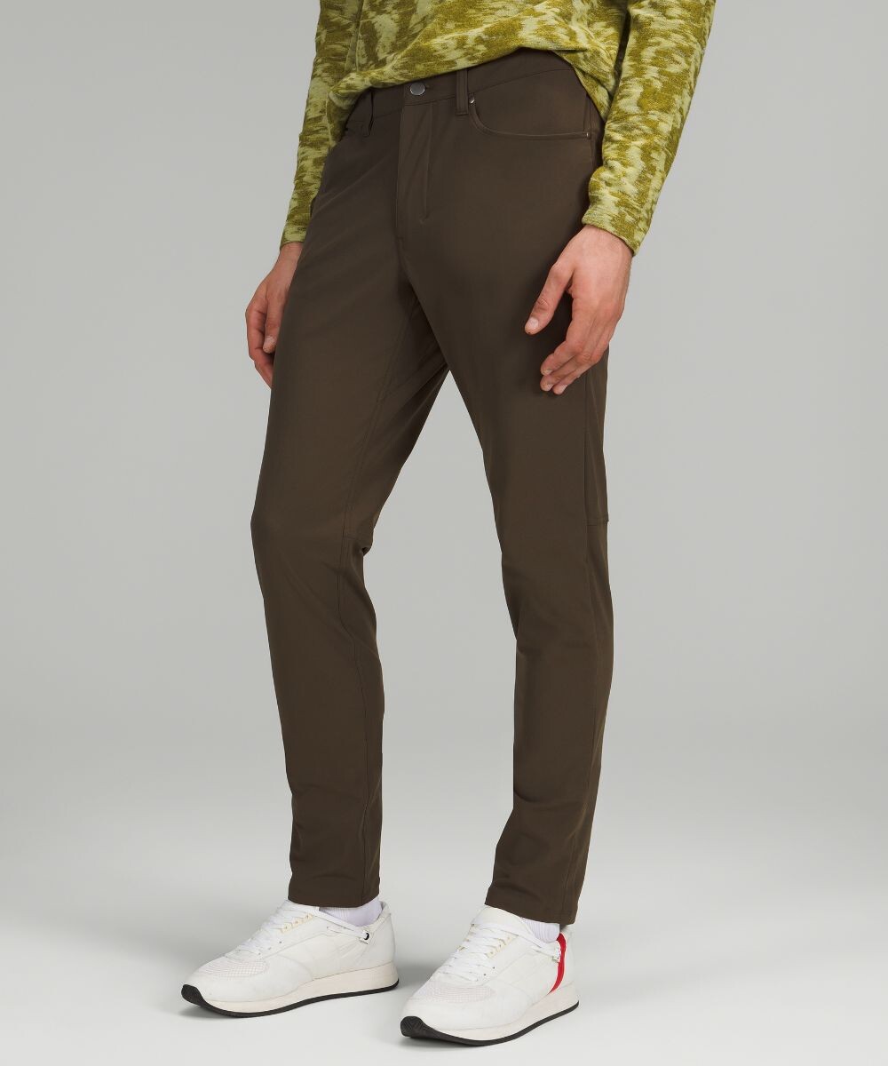 

Брюки ABC Slim-Fit с 5 карманами Lululemon, оливковый