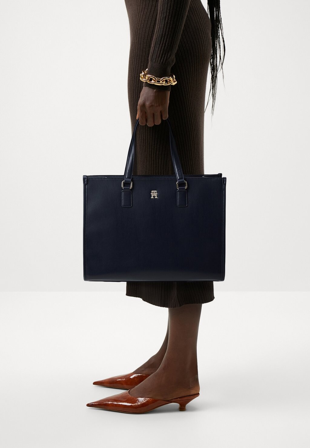

Сумка MONOTYPE TOTE Tommy Hilfiger, цвет space blue
