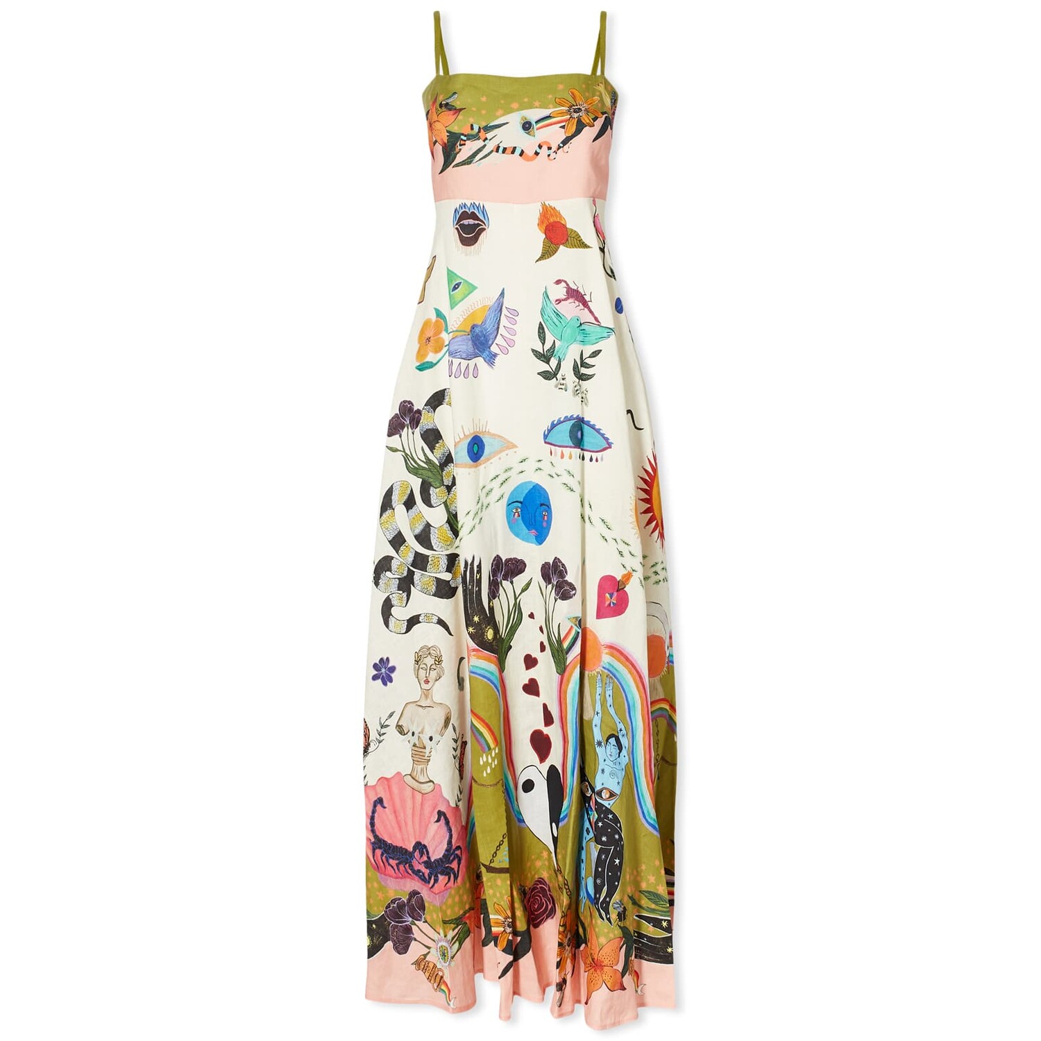 

Платье Alémais Evergreen Sundress, мульти