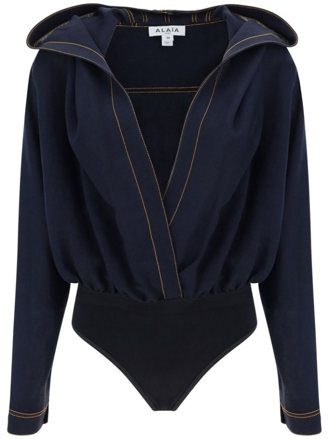 

Alaïa тело с капюшоном, синий