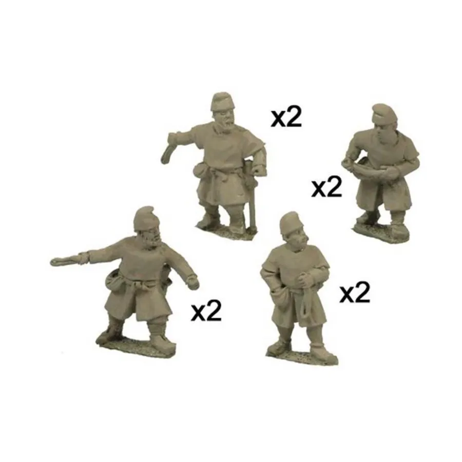 

Саксонский Фирд с пращами, Historical Miniatures - Dark Ages - Saxons (28mm) (Crusader Miniatures)