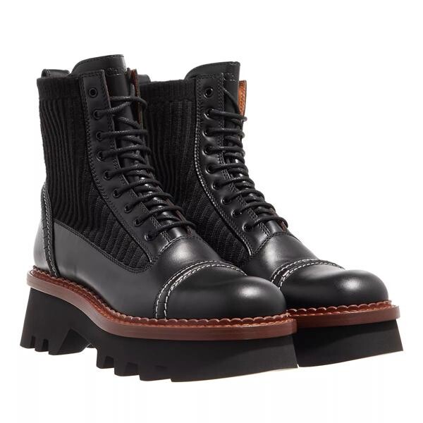 

Сапоги owena ankle boot Chloé, черный