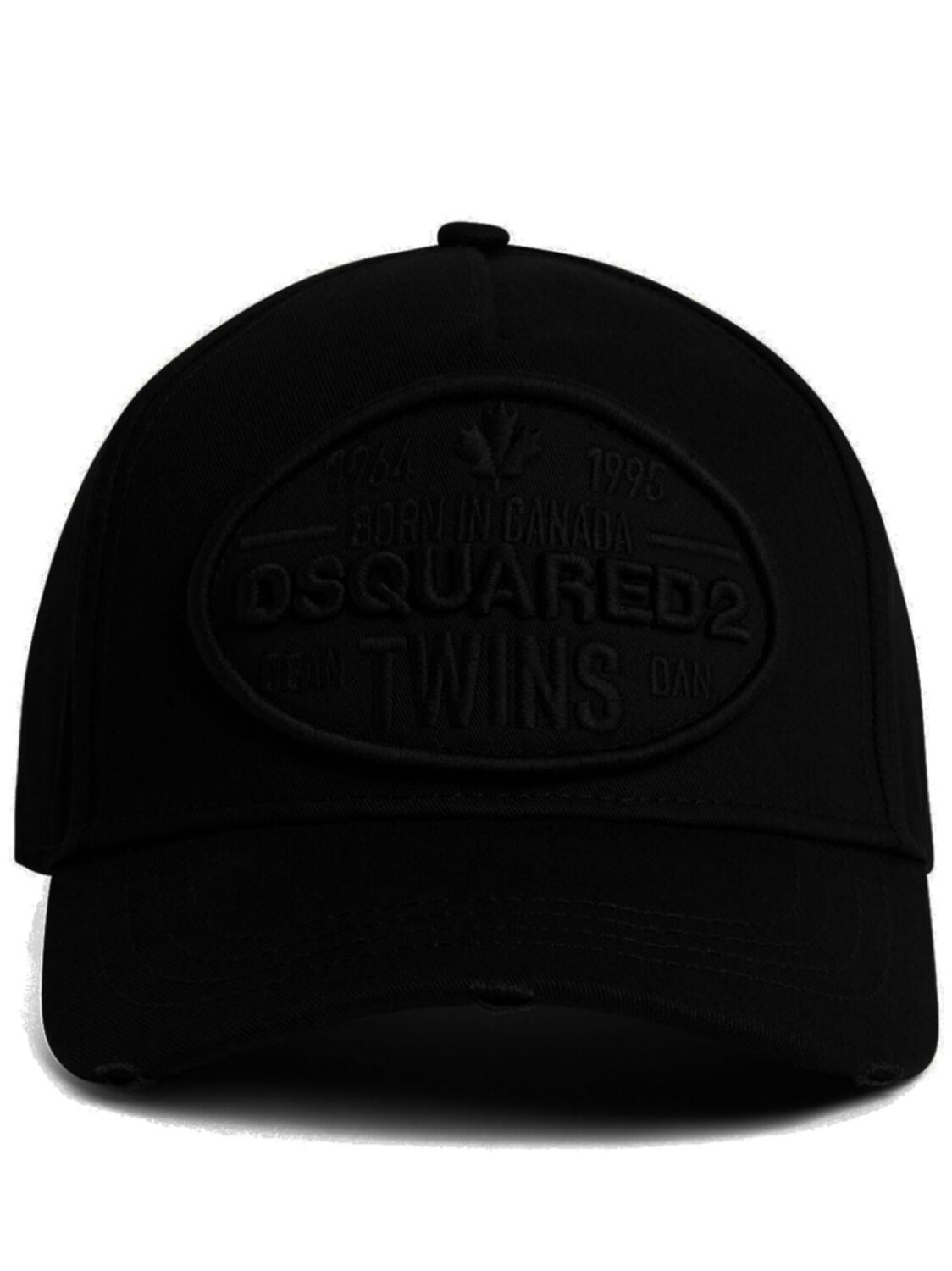 

Dsquared2 бейсболка с нашивкой-логотипом, черный