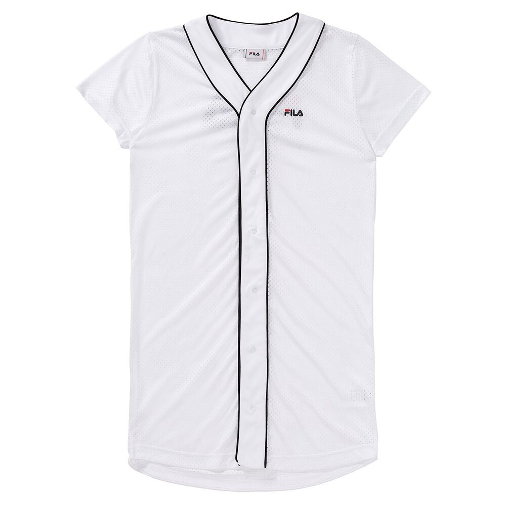 

Короткое платье Fila Robin Button Baseball, белый