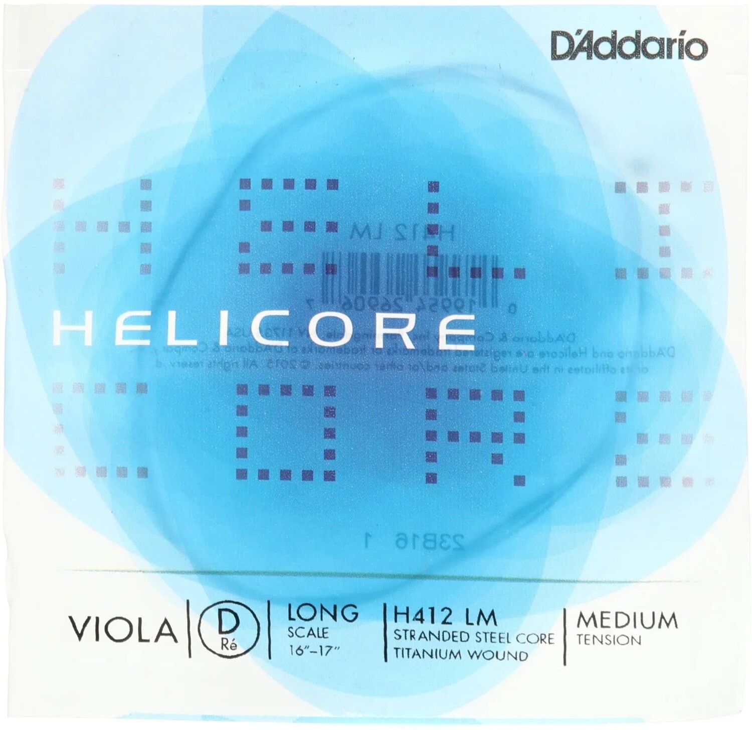 

D'Addario H412 LM Helicore Струна ре для альта - длинная мензура