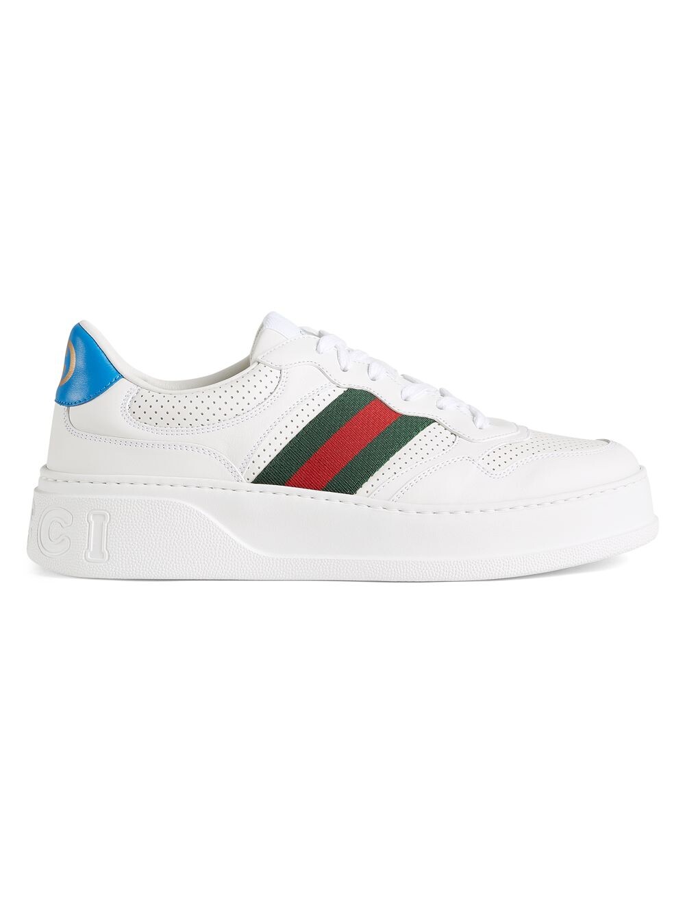 

Массивные кроссовки на шнуровке Gucci, белый