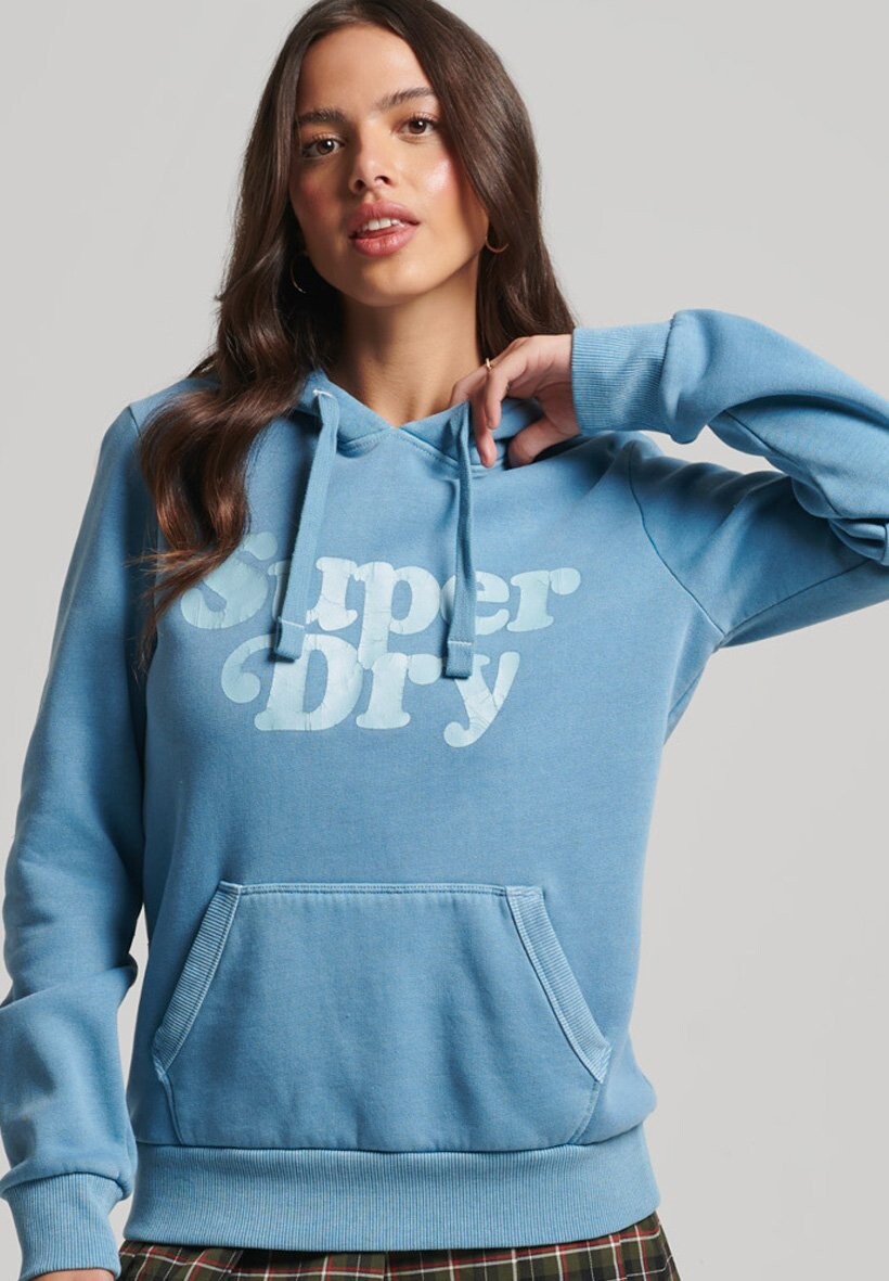

Худи Superdry Vintage Cooper Classic, классический синий