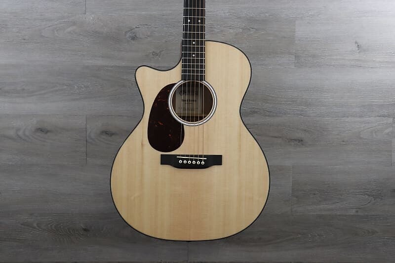 

Акустическая гитара Martin GPC-11EL 2022 Natural Left Hand Acoustic Electric Guitar With Deluxe Gig Bag!