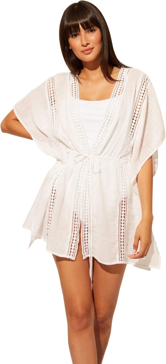 

Купальник Bleu Rod Beattie India Bazaar Caftan Cover-Up, белый