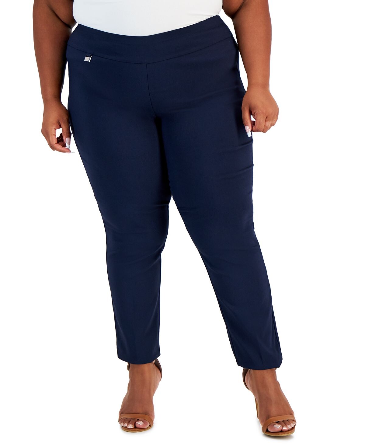 

Узкие брюки размера Petite Plus Size Alfani