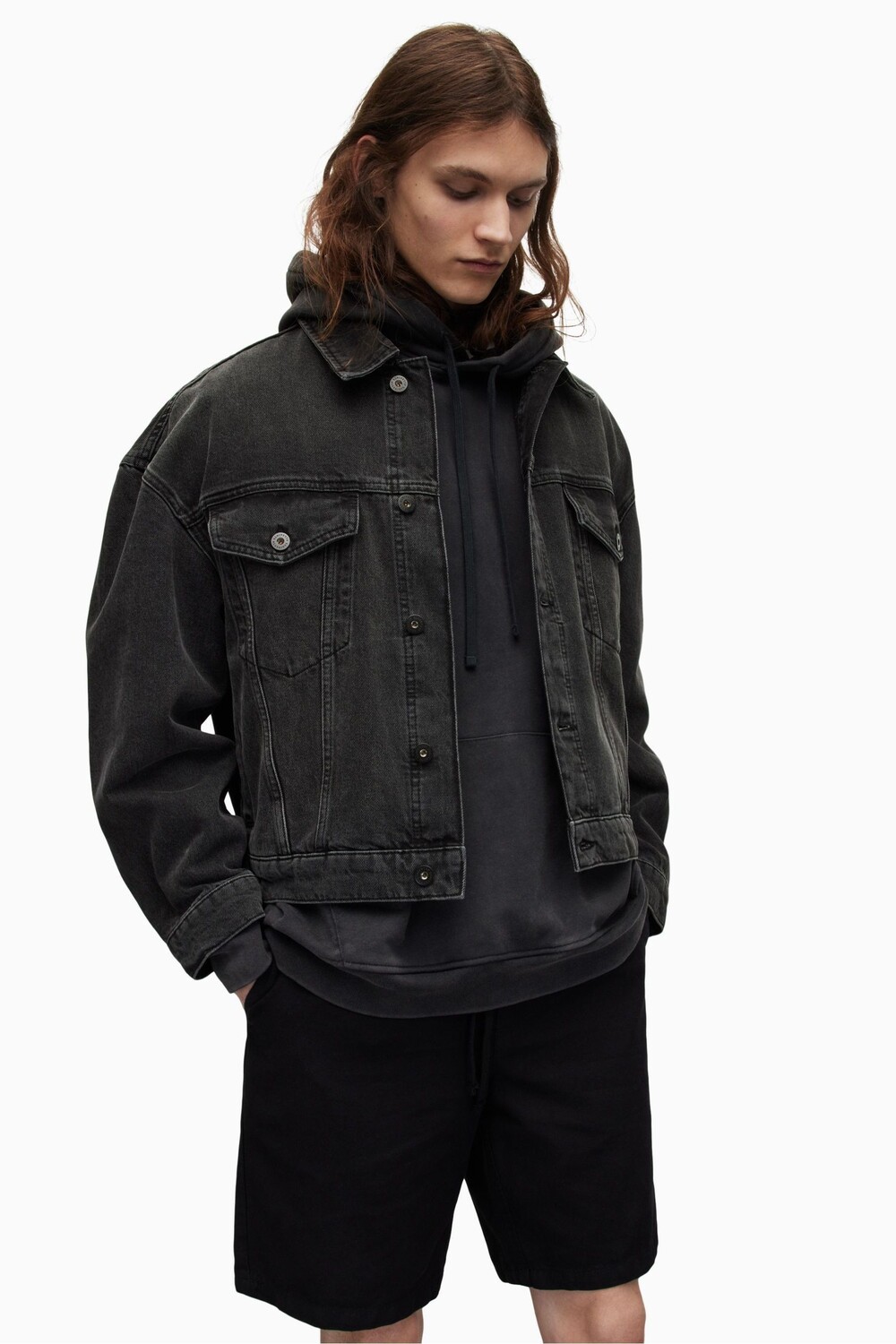 

AllSaints Авец черная куртка All Saints, черный