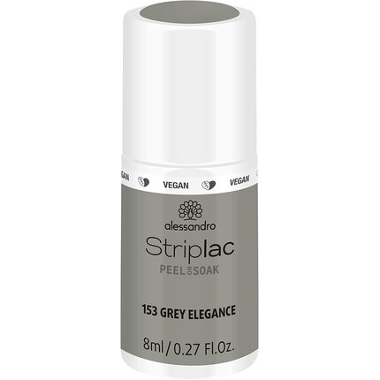 

Striplac Peel Or Soak 153 Grey Elegance 8 мл, Alessandro