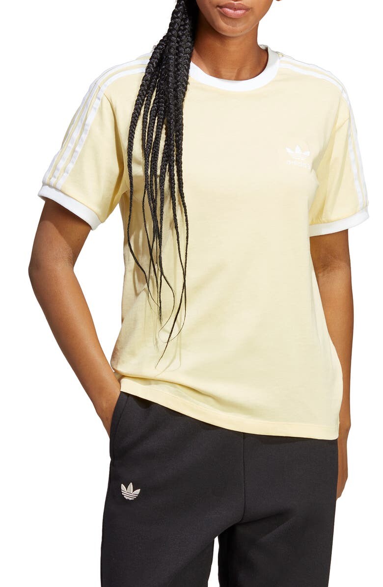 

Хлопковая футболка с 3 полосками Adicolor Classics ADIDAS