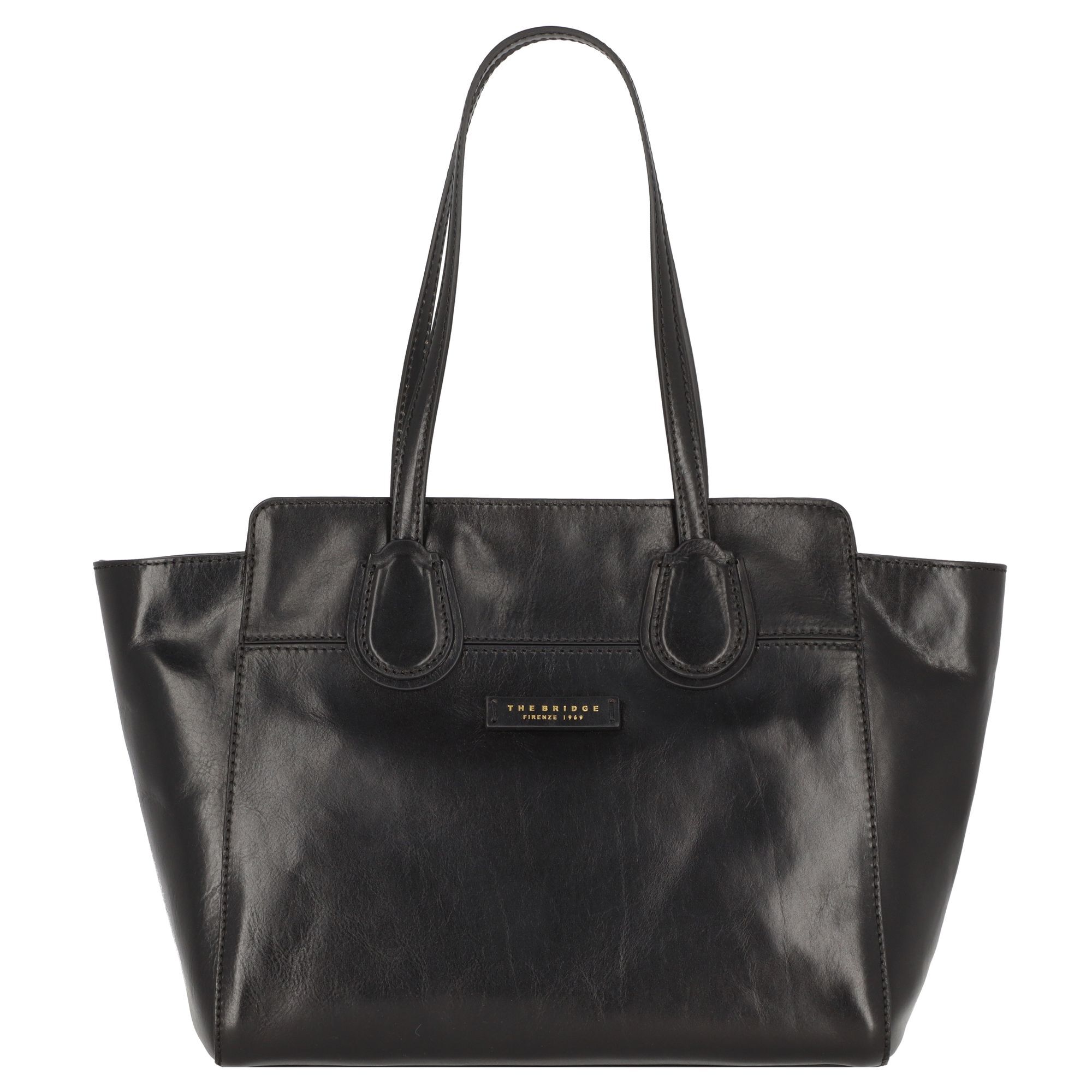 

Сумка шоппер The Bridge Elettra Tasche Leder 44см, неро