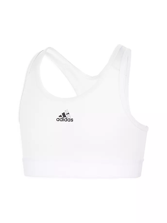 

Спортивный бюстгальтер Techfit для девочек Adidas, белый