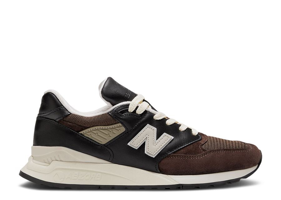 

Кроссовки New Balance New Balance Teddy Santis X 998 Made In USA, цвет Brown Black