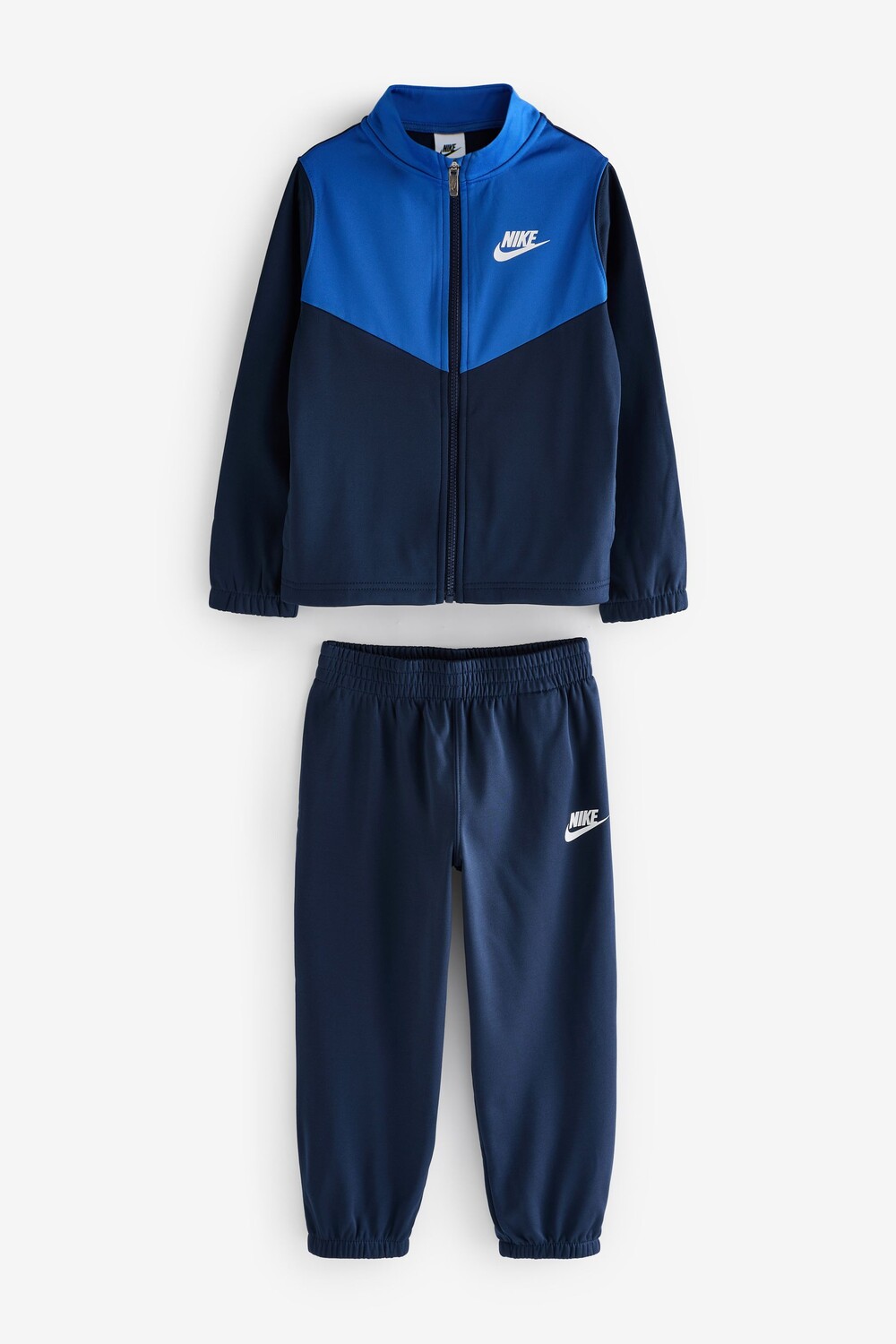 

Детский трикотажный маленький спортивный костюм Nike, синий