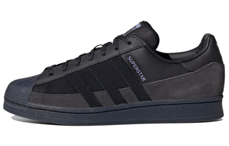 

Adidas Superstar из гладкой кожи и замши