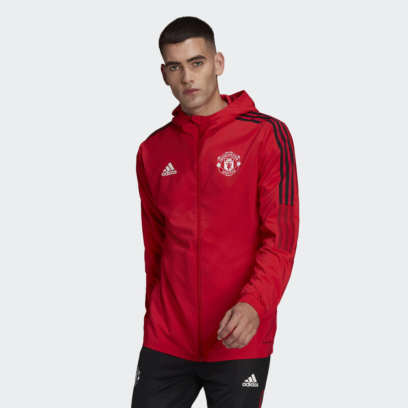 

Презентационная куртка Manchester United Tiro ADIDAS, цвет rot