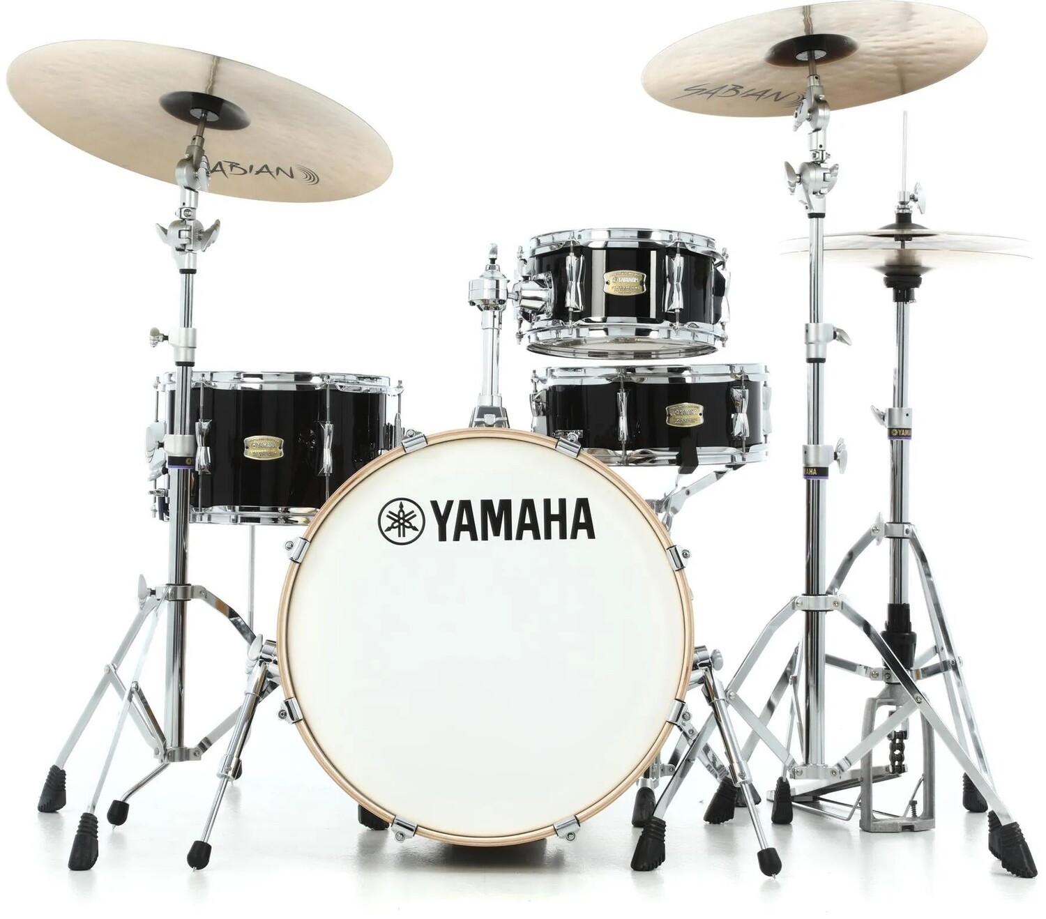 

Набор из 4 предметов Yamaha Stage Custom Hip — цвет «Raven Black»