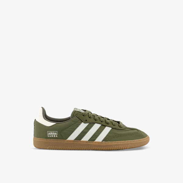 

Низкие плетеные кроссовки Samba og с логотипом Adidas, зеленый