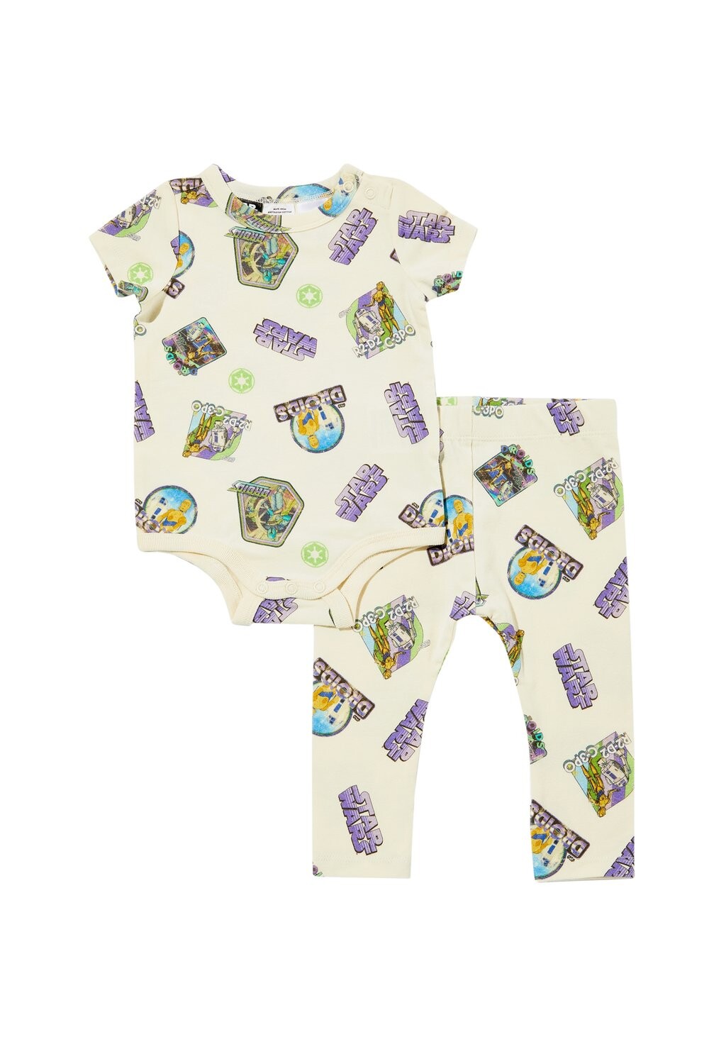 

Леггинсы BUNDLE THE SS & RIVER SET Cotton On, цвет beige