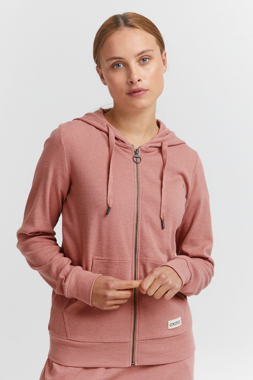 

Толстовка Oxmo Kapuzensweatjacke, розовый
