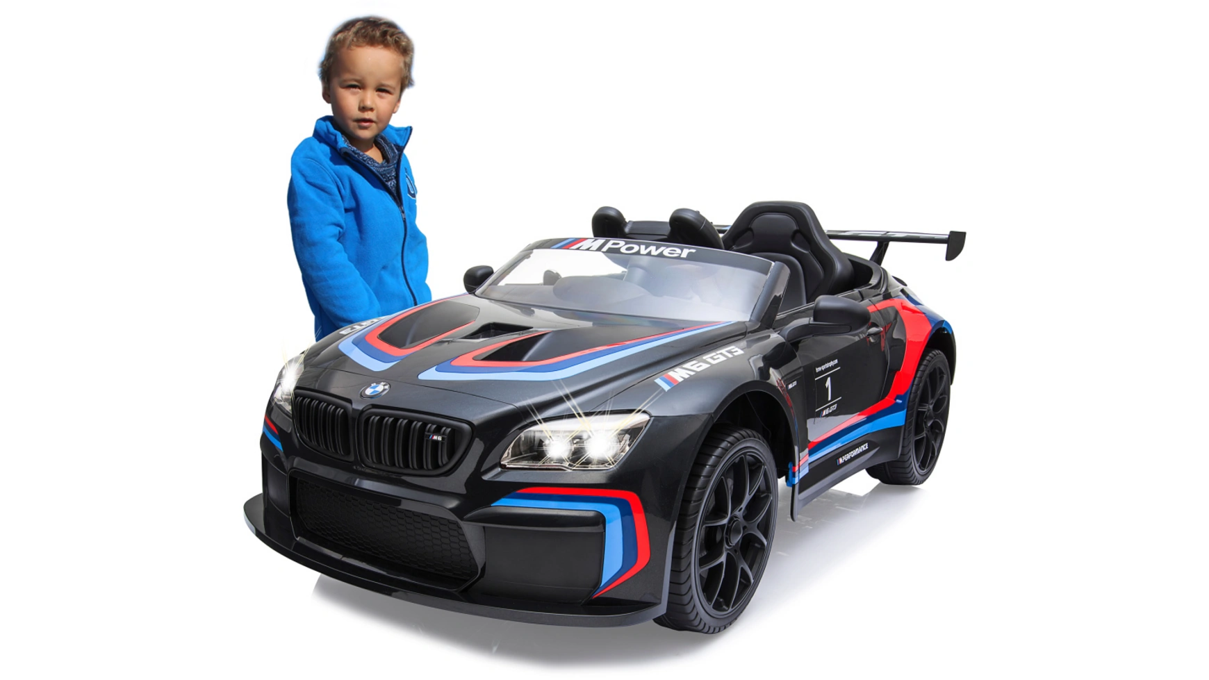 

Jamara Ride-on BMW M6 GT3 черный 12V