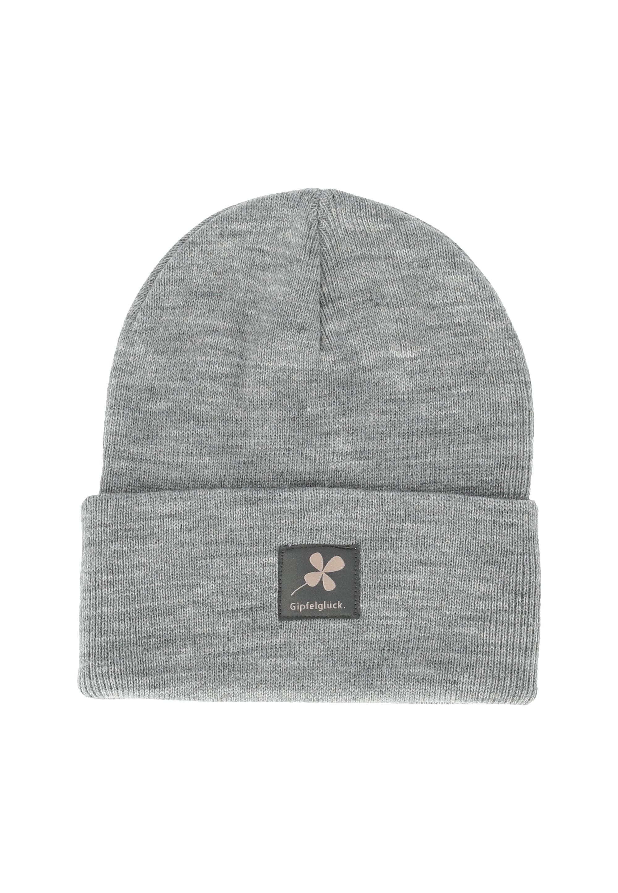 Кепка Gipfelglück Beanie Santo, цвет Light Grey Melange