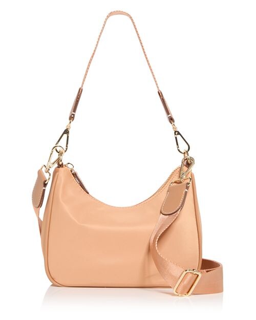 

Изогнутая нейлоновая сумка через плечо Stoney Clover Lane, цвет Tan/Beige