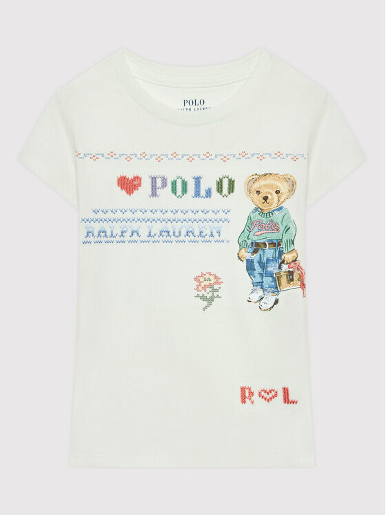 

Футболка стандартного кроя Polo Ralph Lauren, белый