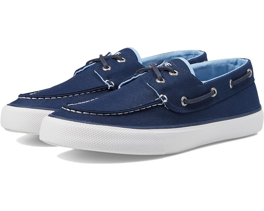 Топсайдеры Sperry Bahama II Seacycled Canvas, темно-синий