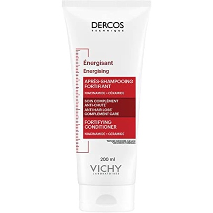 цена Dercos Technique Энергетический укрепляющий бальзам против выпадения волос 200мл, Vichy