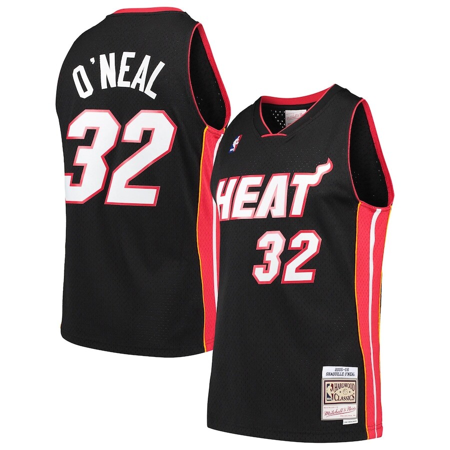 

Джерси Mitchell & Ness Miami Heat, черный