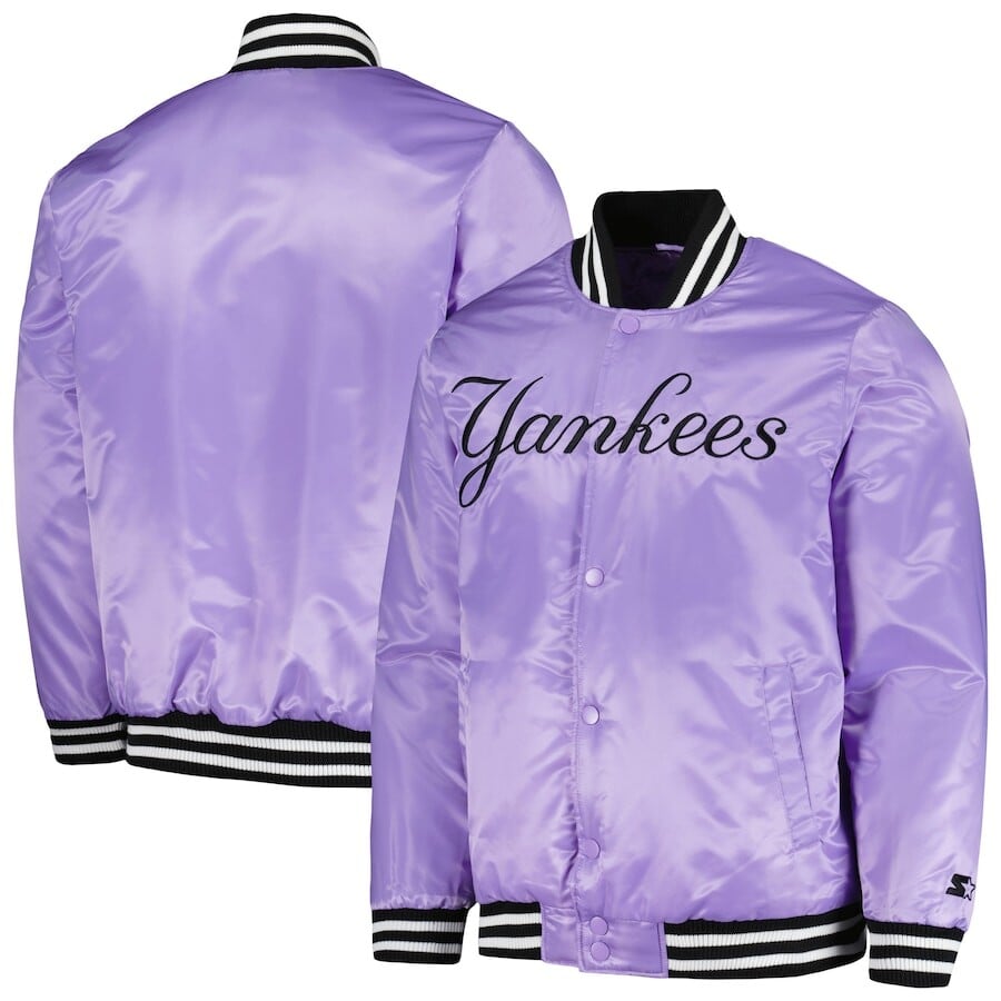 

Куртка Starter New York Yankees, фиолетовый