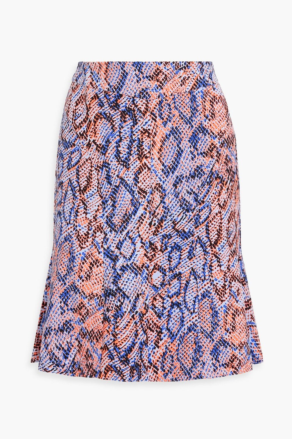 

Юбка Sutton из джерси со змеиным принтом DIANE VON FURSTENBERG, лазурный