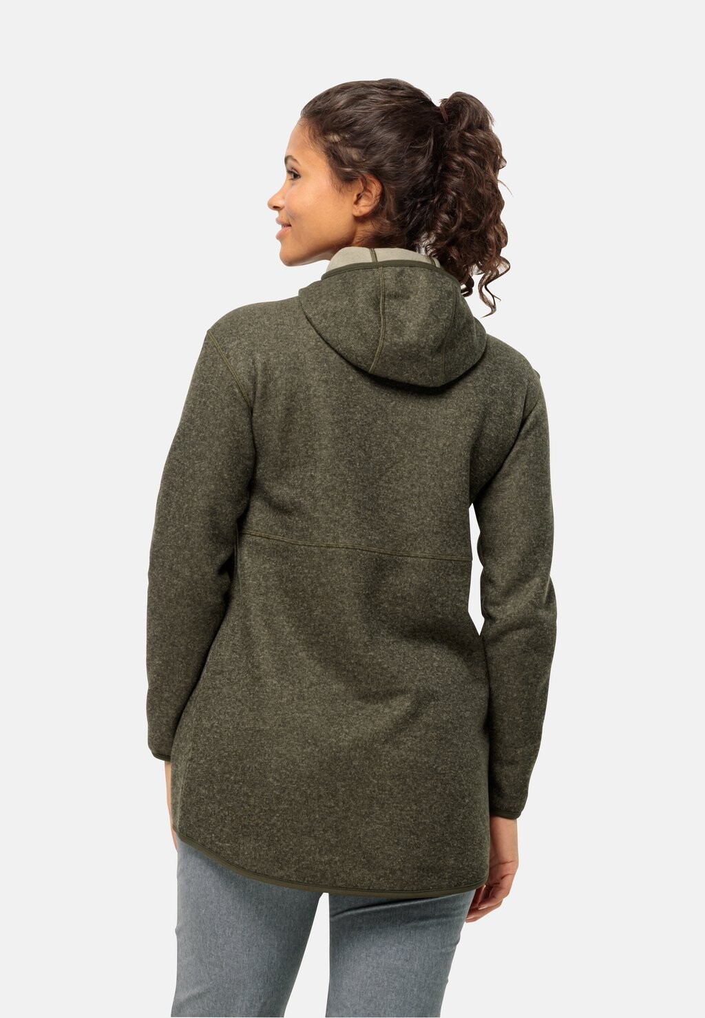 

Короткое пальто TANNENSPUR Jack Wolfskin, зеленый