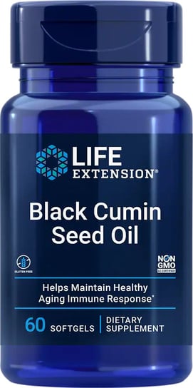Life Extension, Масло семян черного тмина, 60 капсул. Inna marka